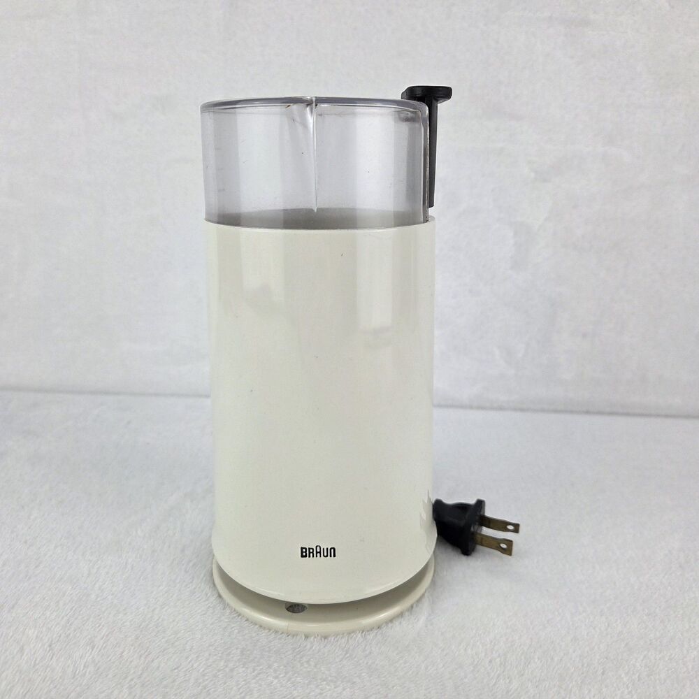 Braun KSM2 Coffee Grinder Type 4041 Electric Burr Mill White